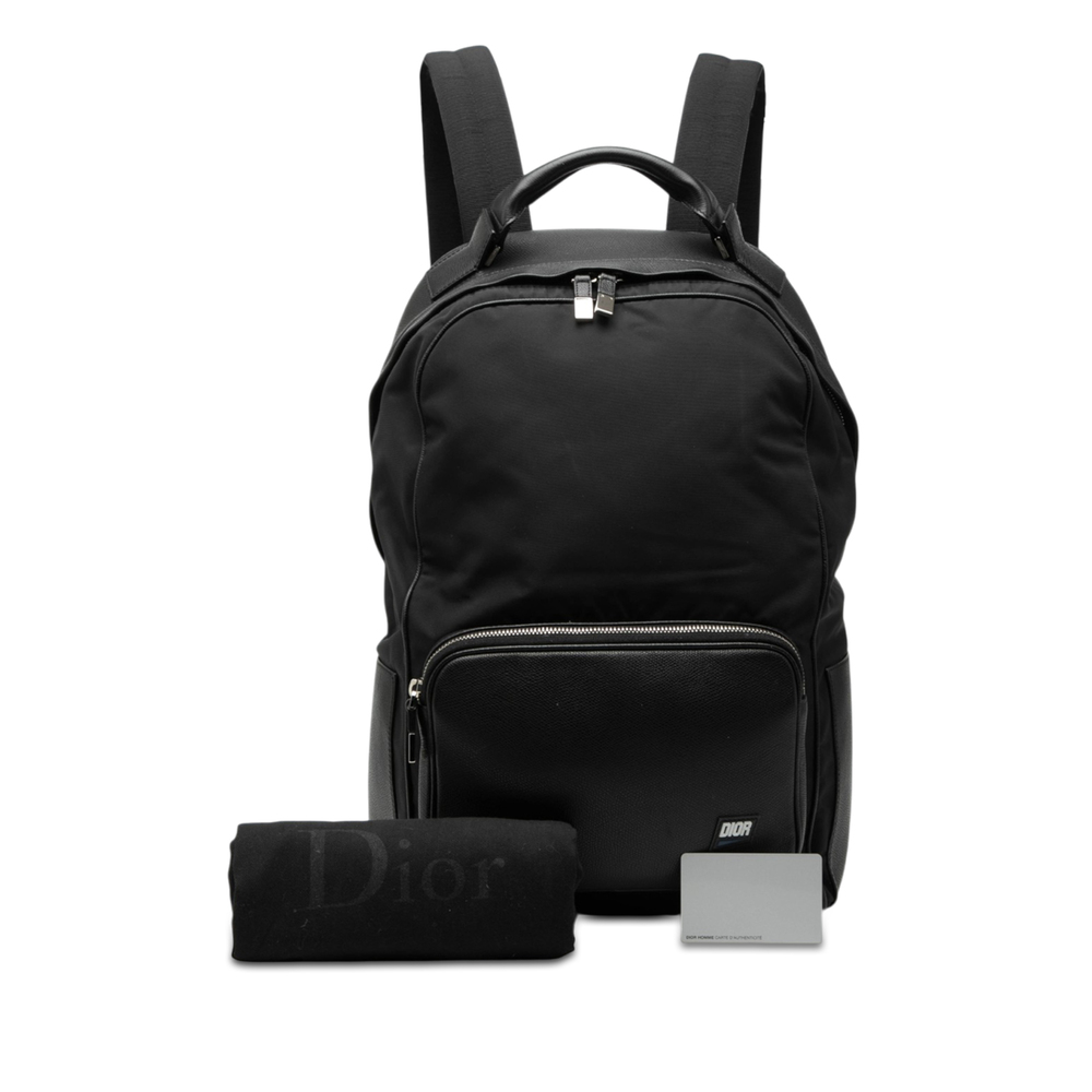 Pre-Loved Dior Nylon and Leather Backpack - Picture 8 of 8